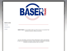 Tablet Screenshot of basertrade.com